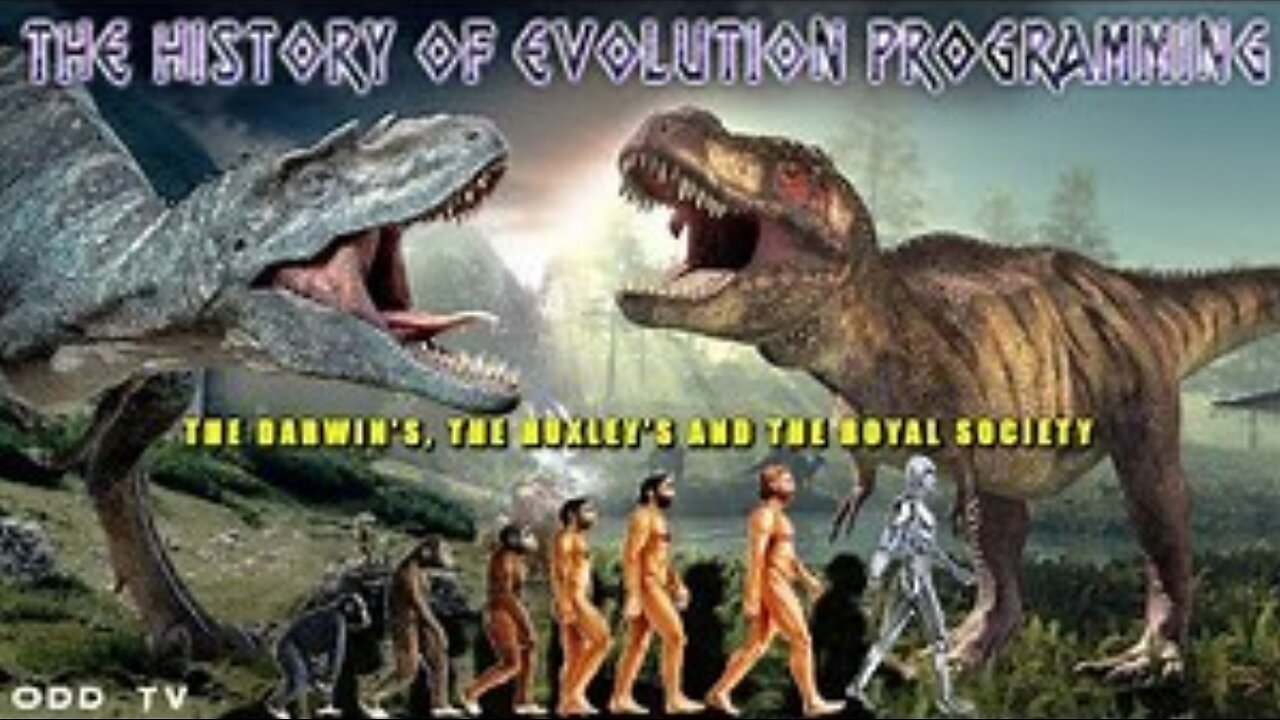 **100% PROOF**--EVOLUTION IS FAKE!!!--((MIND-CONTROL BRAINWASH!!))