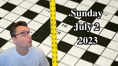 ABOUT TWO FEET ~ Sunday New York Times Crossword puzzle.