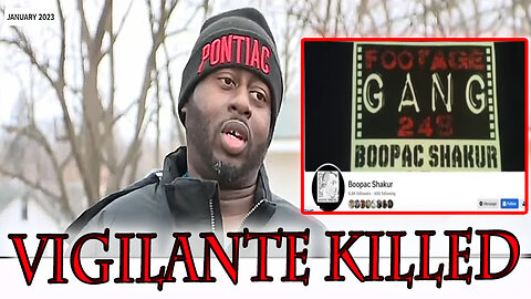 Vigilante "BooPac Shakar" Killed Trying To Catch A Child Predator