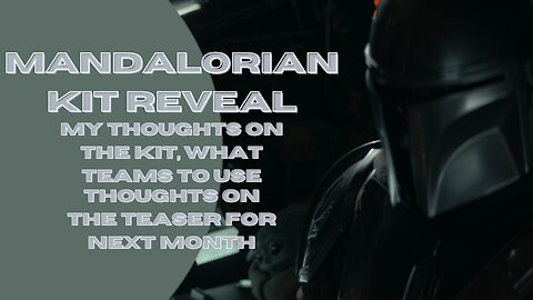 Mandalorian (Beskar Armor) Kit Reveal || Thoughts, what kind of squads would I use him in? | SWGoH