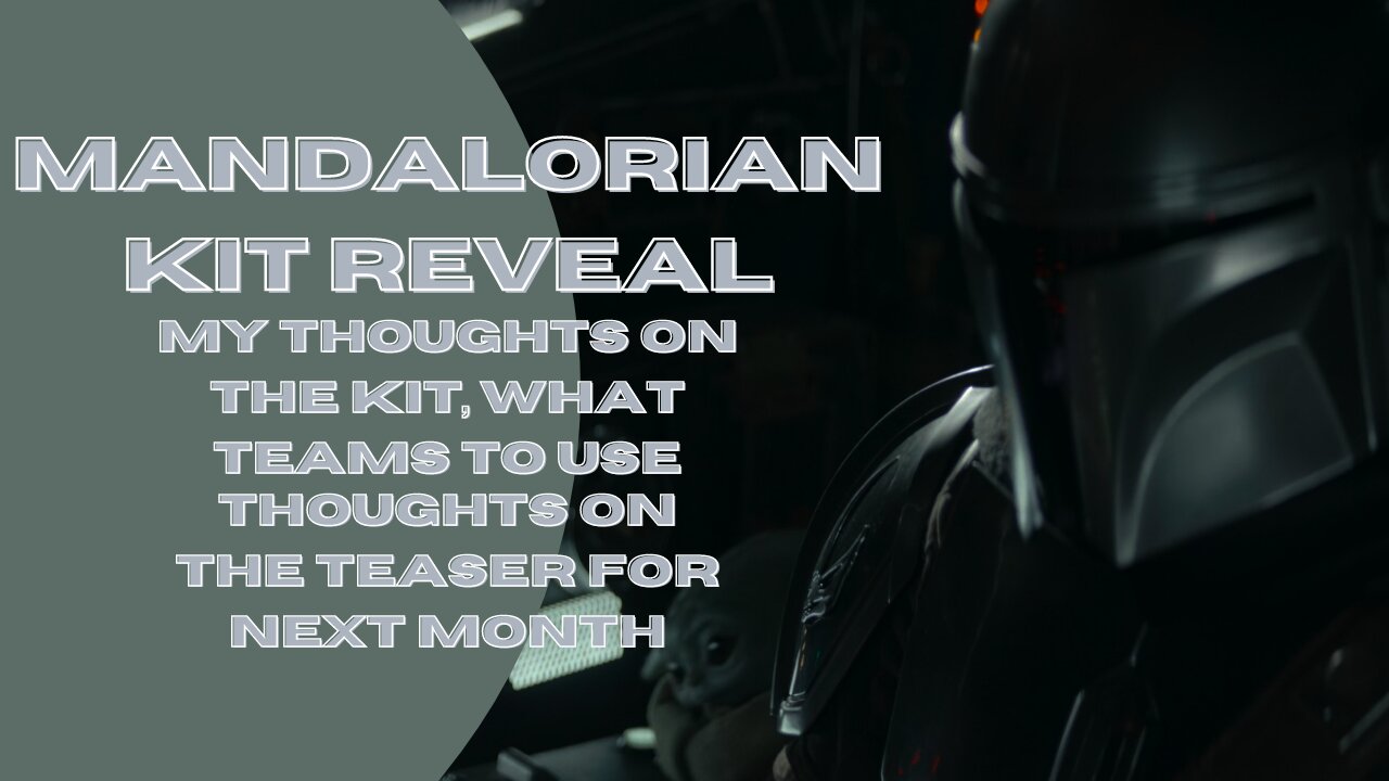 Mandalorian (Beskar Armor) Kit Reveal || Thoughts, what kind of squads would I use him in? | SWGoH
