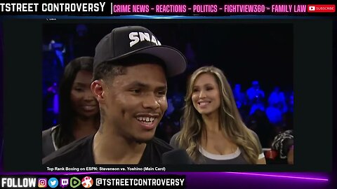 Shakur Stevenson STOPS Shuichiro Yoshino - Says He Got BEST of Devin Haney In PAST