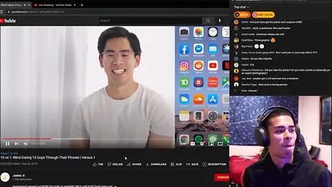 SNEAKO Reacts To Blind dating 10 Guys Through Their Phone!