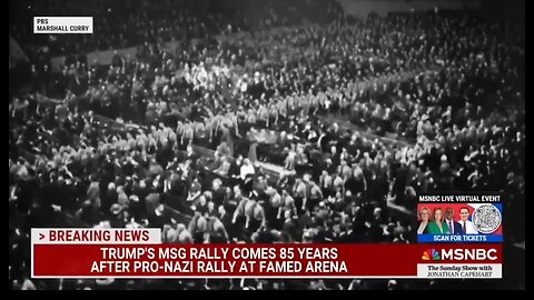 MSNBC Host Compares Trump's MSG Rally To A Nazi Rally