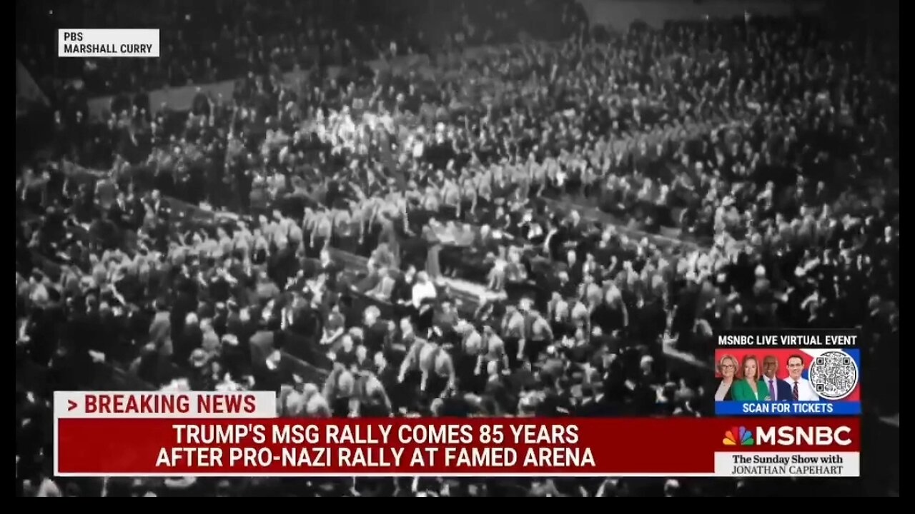 MSNBC Host Compares Trump's MSG Rally To A Nazi Rally