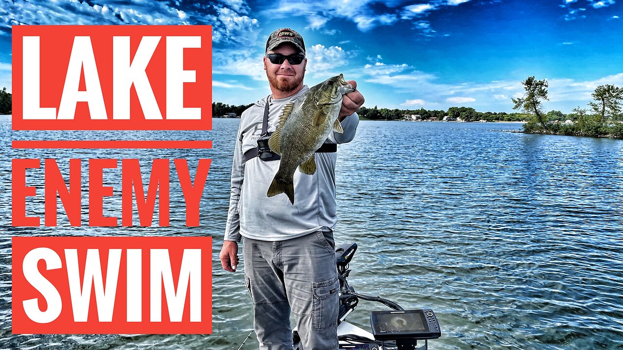 Lake ENEMY SWIM, South Dakota | Smallmouth and Largemouth Bass Fishing