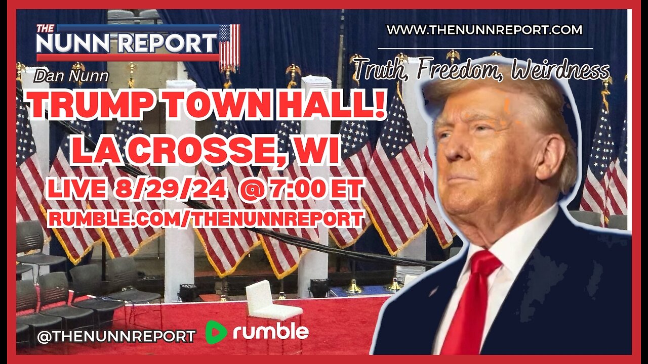 LIVE! President Trump Town Hall – La Crosse, WI [Watch Party]