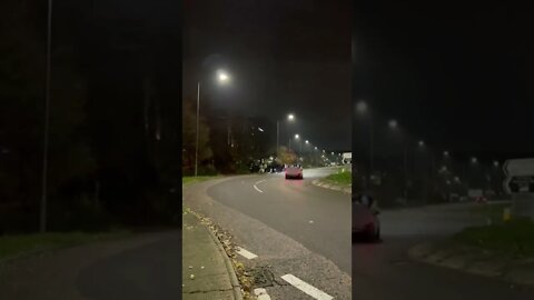 BMW 240 TAKING CORNER