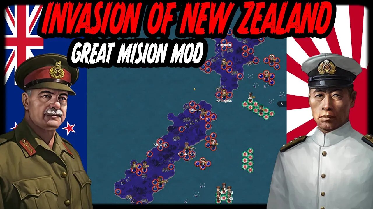 INVASION OF NEW ZEALAND! Great Mission Mod