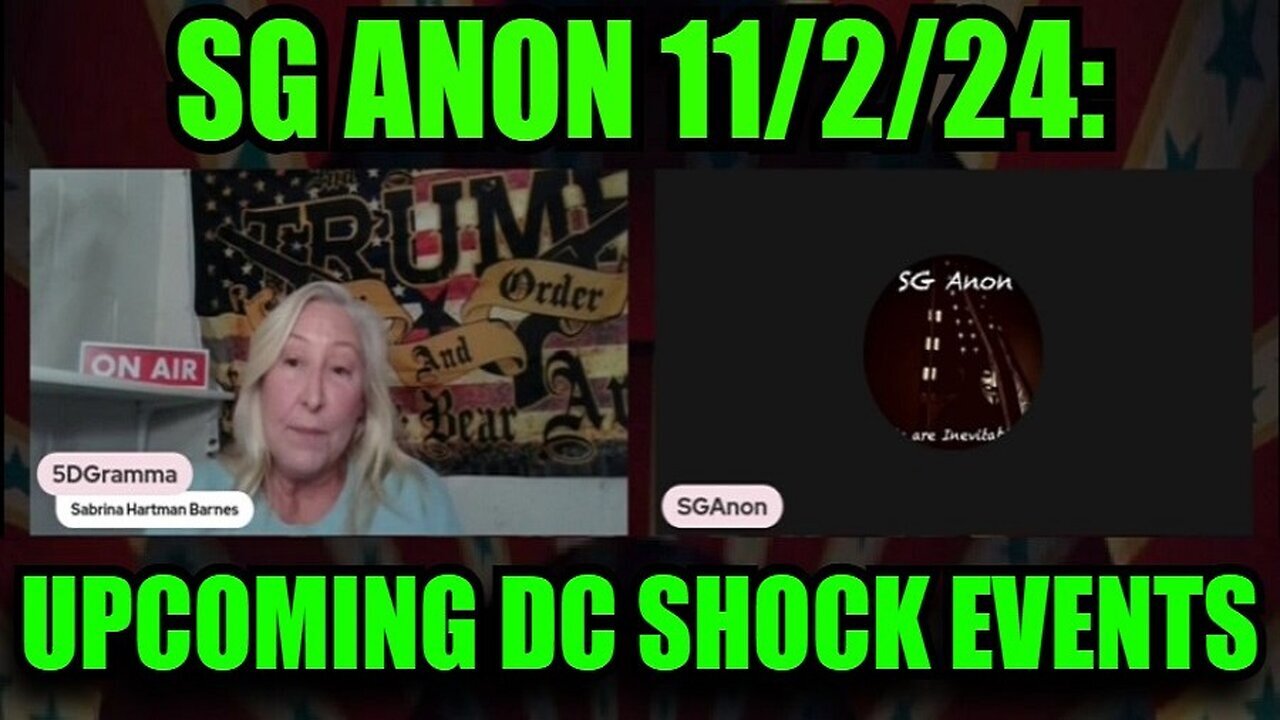 SG Anon - Upcoming Dc Shock Events Of The 5Th Of November If The Ds Refuses To..- 11/3/24.