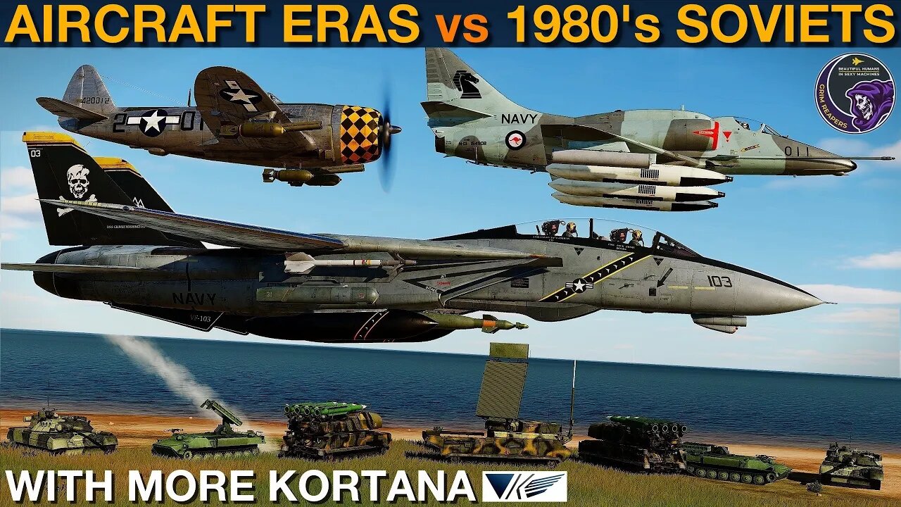 Which Era Of Aircraft Can Destroy A 1980's Soviet Tank & SAM Battalion Most Efficiently? | DCS