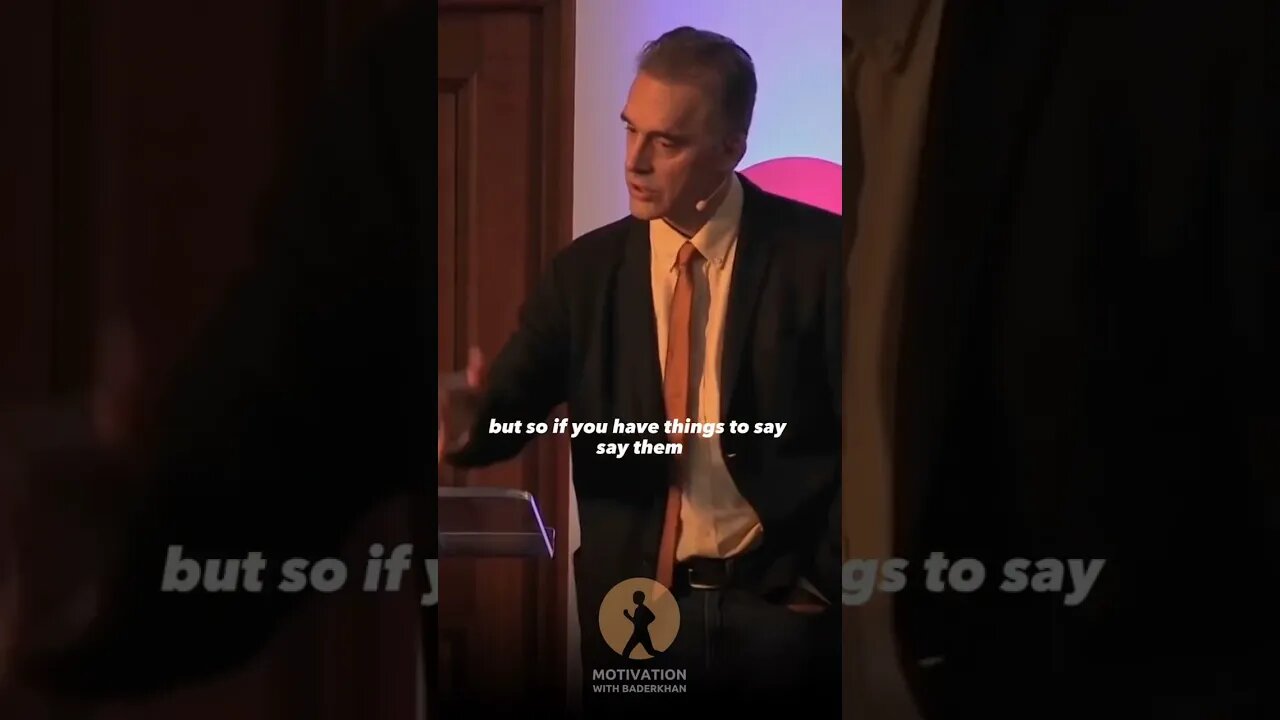 Do this if people are not listening to you - Jordan peterson #solution