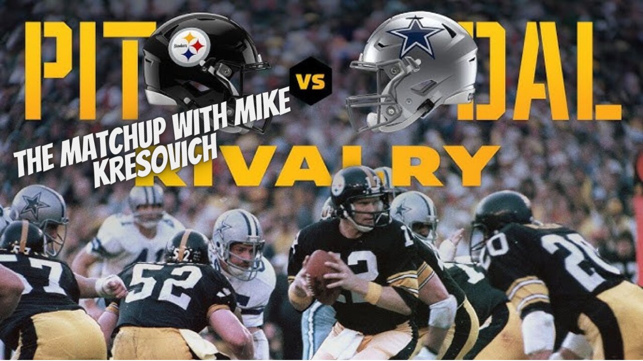 Mark joined by Cowboys fan Mike Kresovich to talk the Steelers Cowboys matchup #nfl