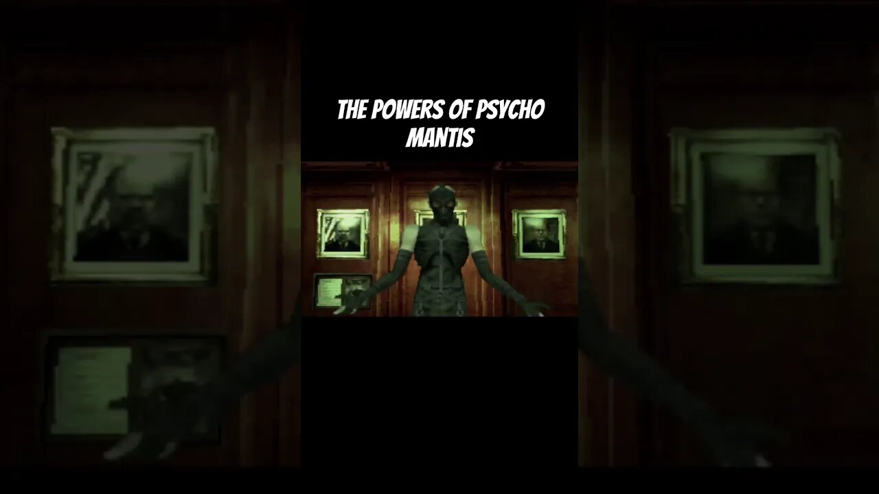 Psycho Mantis Reads My Memory Card & Moves My Controller #metalgearsolid #gaming #shorts