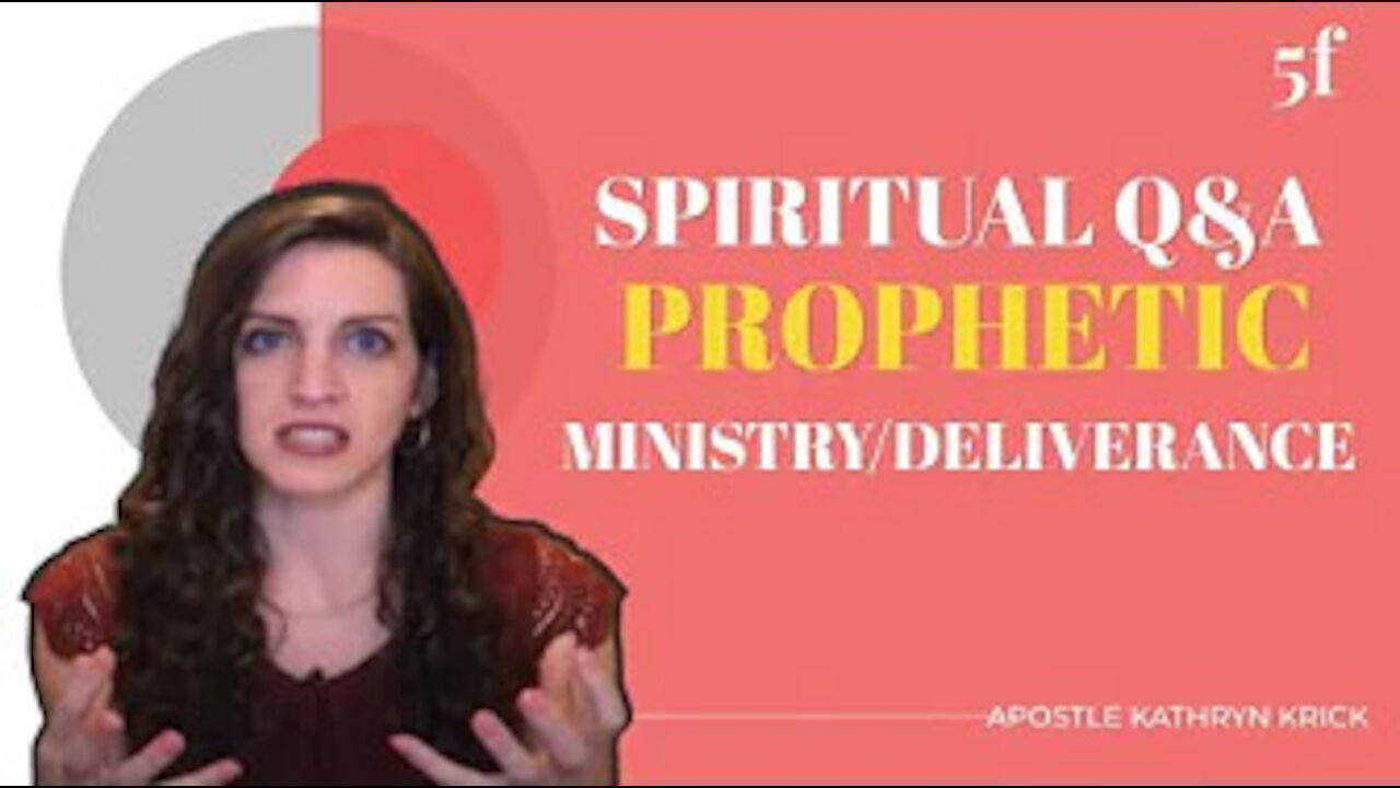 Spiritual Q&A & Prophetic Ministry/Deliverance | Apostle Kathryn Krick