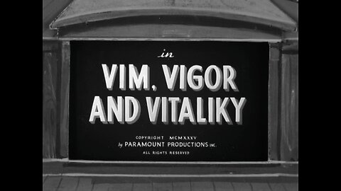 Popeye The Sailor - Vim, Vigor and Vitaliky (1936)