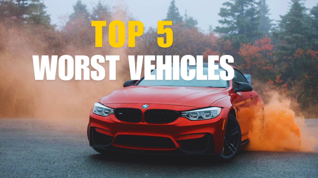 If you're smart you'll AVOID these vehicles!