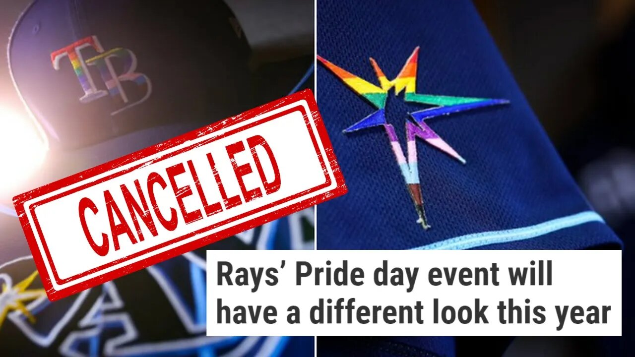 Tampa Bay Rays WON'T WEAR Rainbow Uniforms After Woke MLB Pride BACKLASH