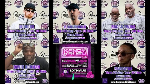 Ray Keith Dread Cast - 10th Aug 2023 - THAMES DELTA RADIO