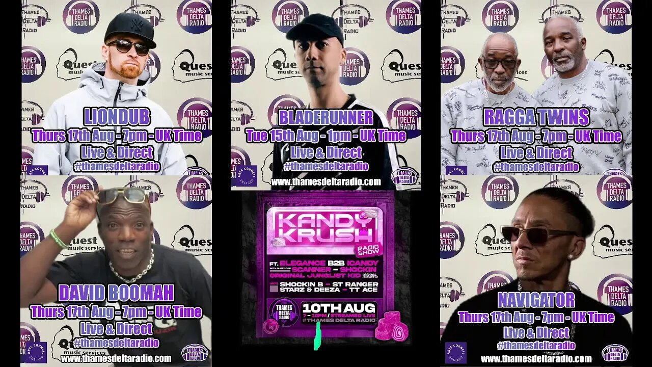 Ray Keith Dread Cast - 10th Aug 2023 - THAMES DELTA RADIO