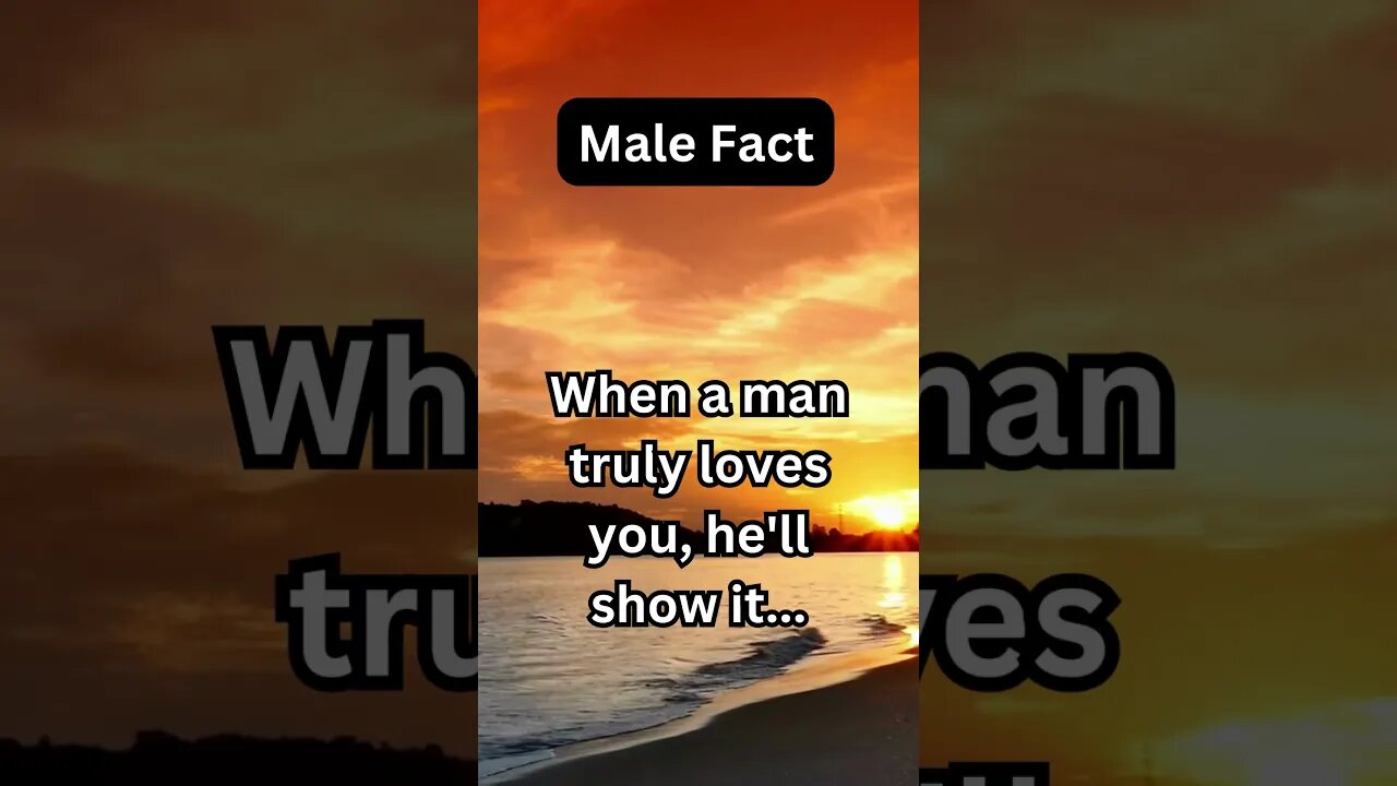 Male Facts about in English.