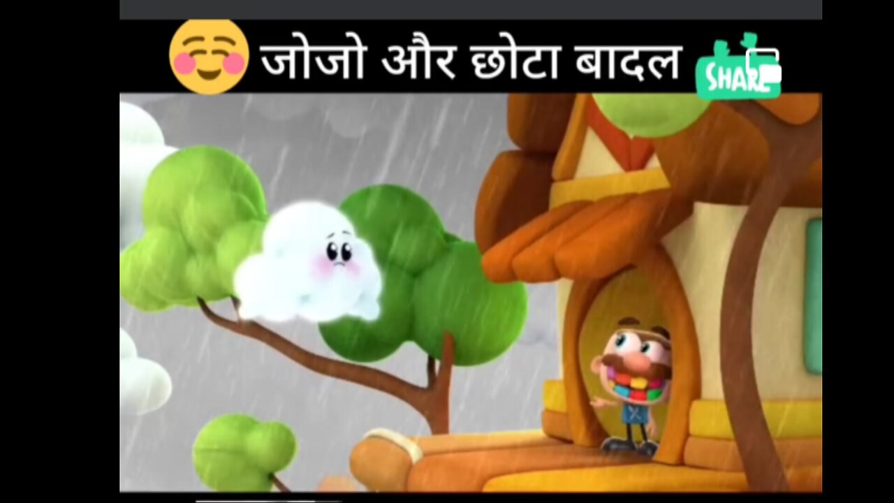 Hindi cartoon Clips Joje and Little Cloud