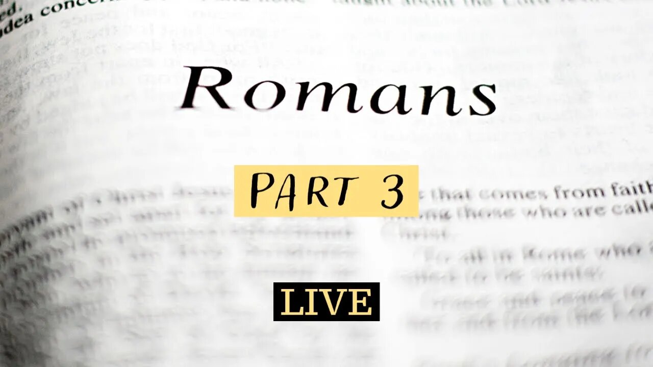 Paul's Conflicting Letter to the Romans - Part 3 - Christopher Enoch