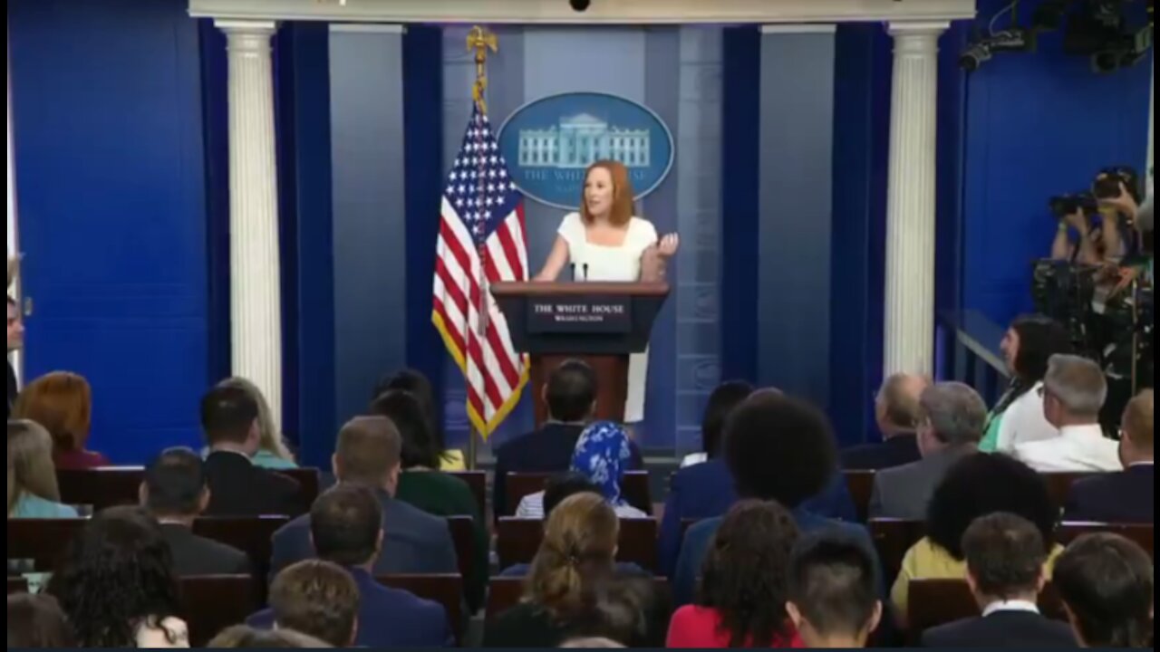 WH briefing started today with Press Secretary Psaki singing happy birthday... What´s next?
