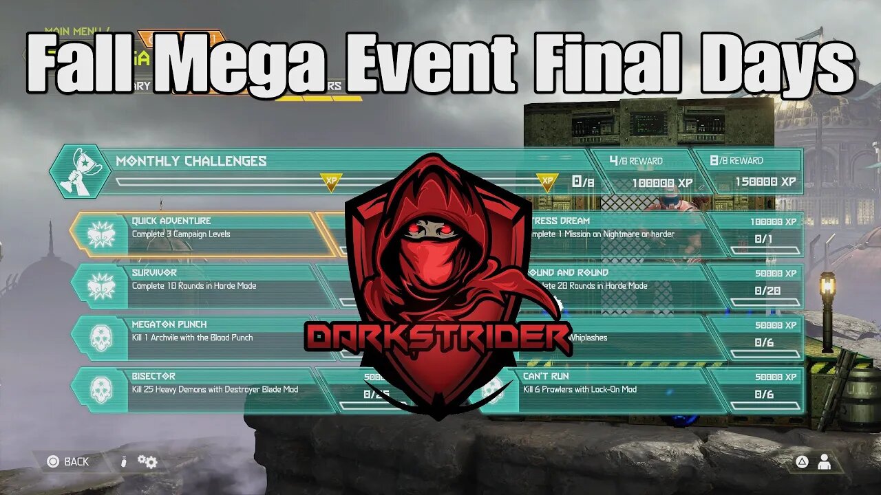 DOOM Eternal- Fall Mega Event Final Days