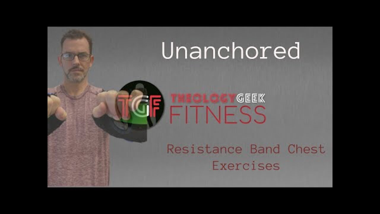 Unanchored Resistance Band Chest Exercises