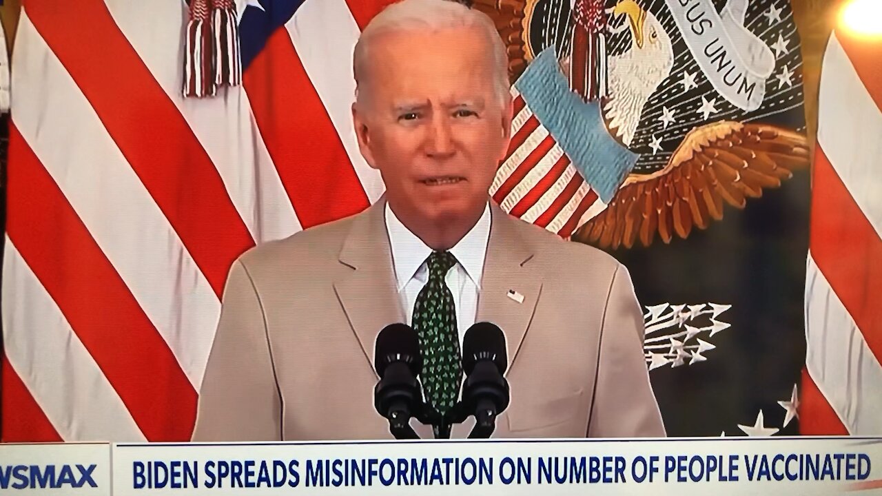 President Biden- confusion or modern math?