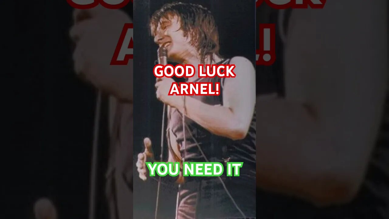 GOOD LUCK ARNEL! #shorts #steveperry #music