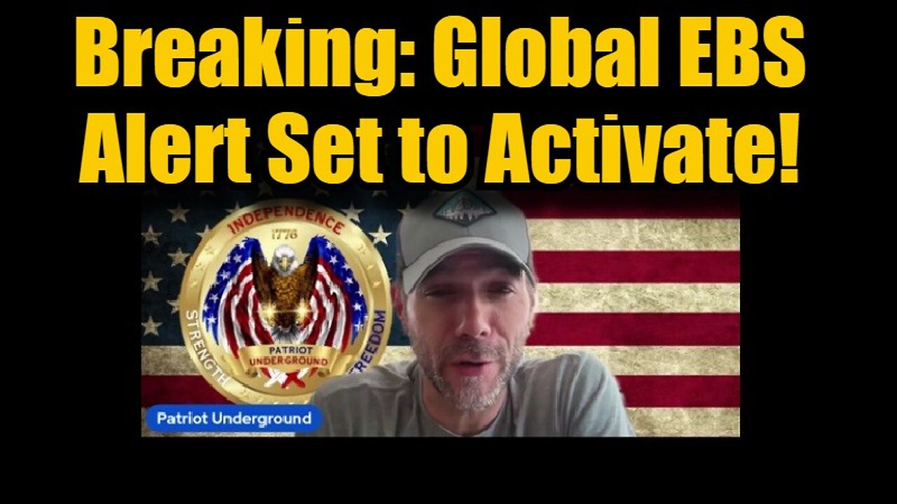 Patriot Underground 10/13/24 Breaking: Global EBS Alert Set to Activate!