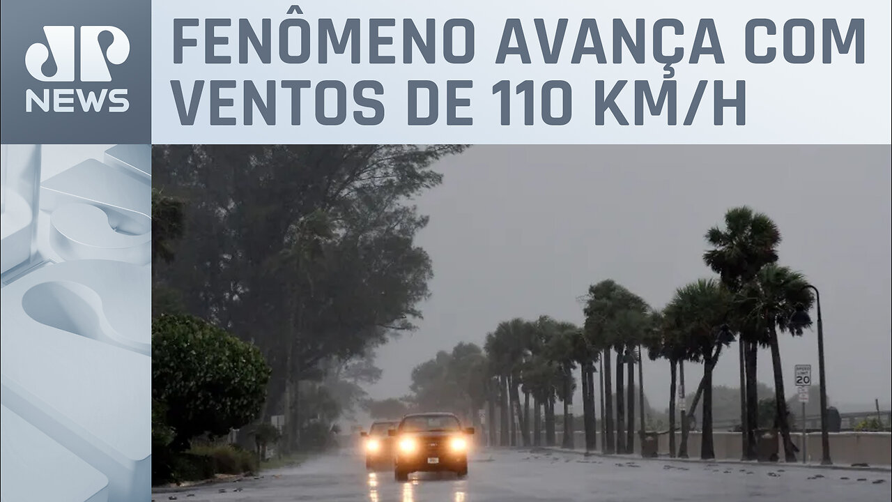 Praias da Flórida entram em alerta de furacão com aproximação da tempestade Idalia