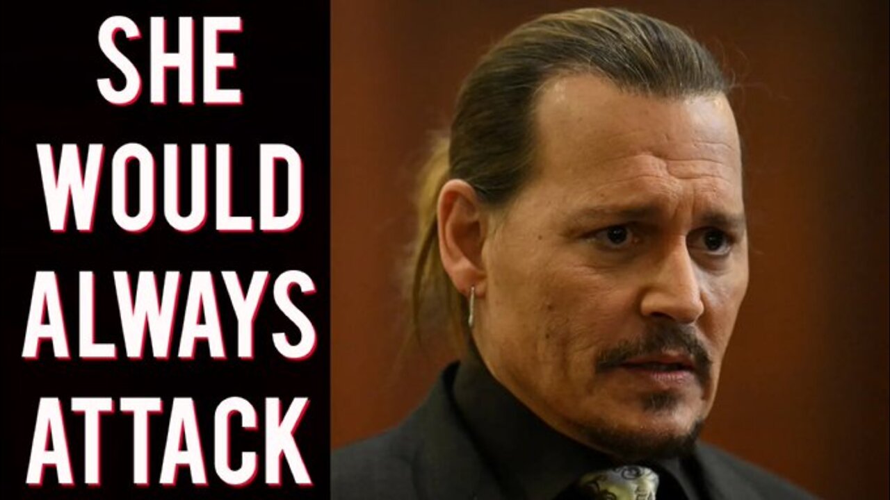 "She would threaten to end herself if I left!" Johnny Depp describes his abuse from Amber Heard!