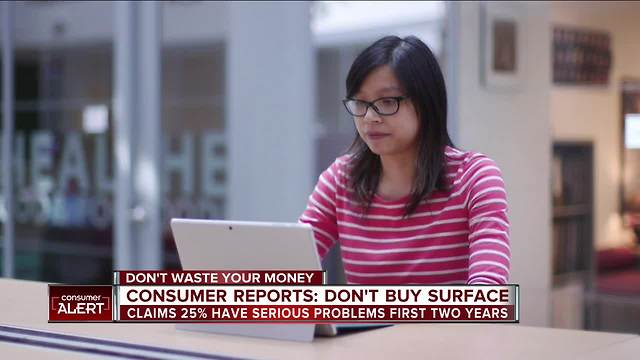 Consumer Reports: Don't buy Microsoft (MSFT) Surface tablet