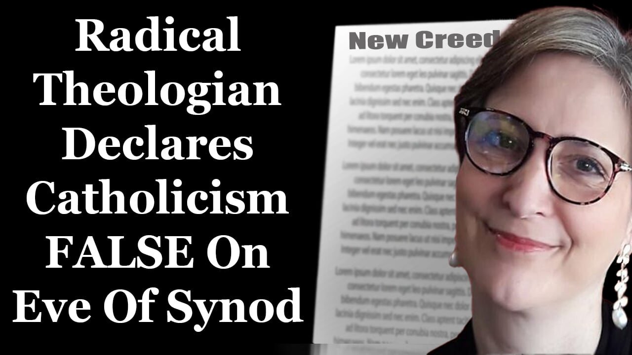 Radical Theologian Declares Catholicism Is False On Eve Of Synod