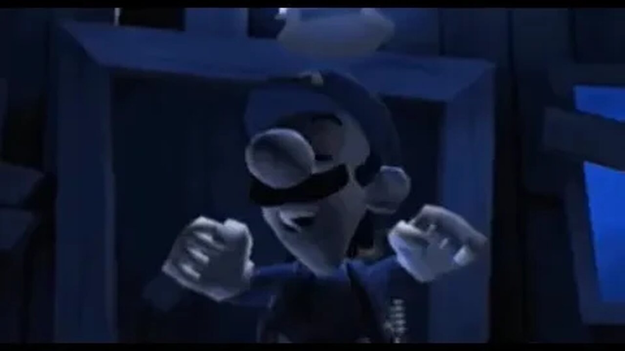 Luigi Dancing to Quite Desperation