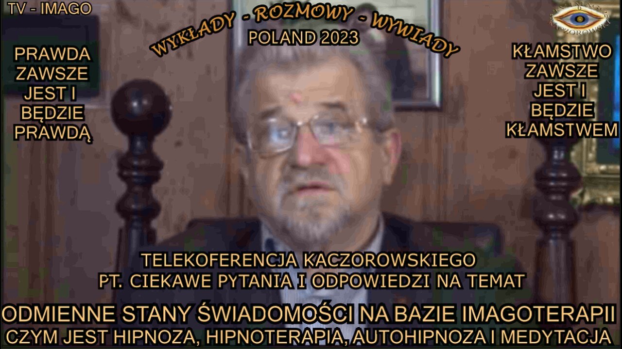 ODMIENNE STANY ŚWIADOMOŚCI NA BAZIE IMAGOTERAPII CZYM JEST HIPNOTERAPIA, IMAGOTERAPIA, HIPNOZA, AUTOHIPNOZA I MEDYTACJA.