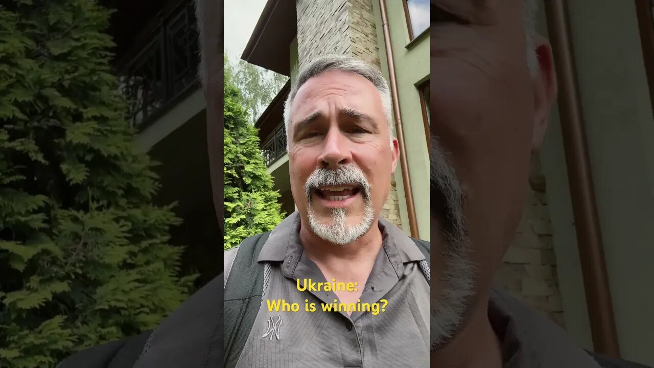 I’m back in Ukraine for a short visit. Let’s talk about who is winning. More later. #war