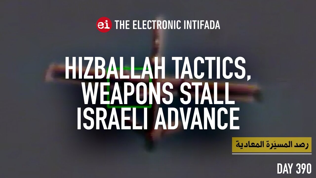 Hizballah tactics, weapons stall Israeli advance, with Jon Elmer