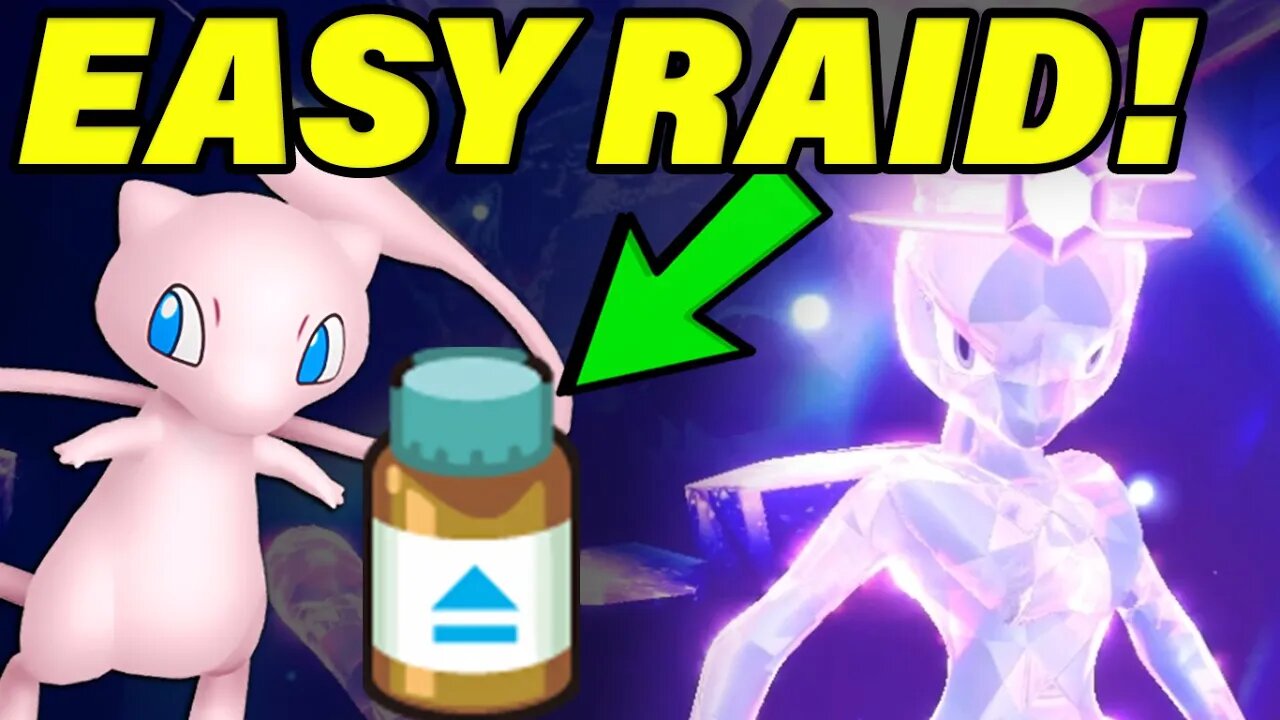 THIS TECH MAKES MEWTWO RAIDS EASY! Online Mewtwo Tera Raid Gameplay!