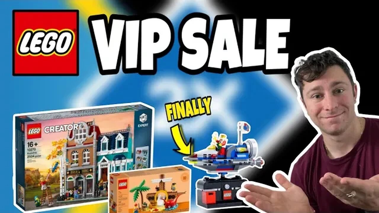 LEGO Double VIP Week, Triple Promo Stack, Deals, & New VIP Rewards!