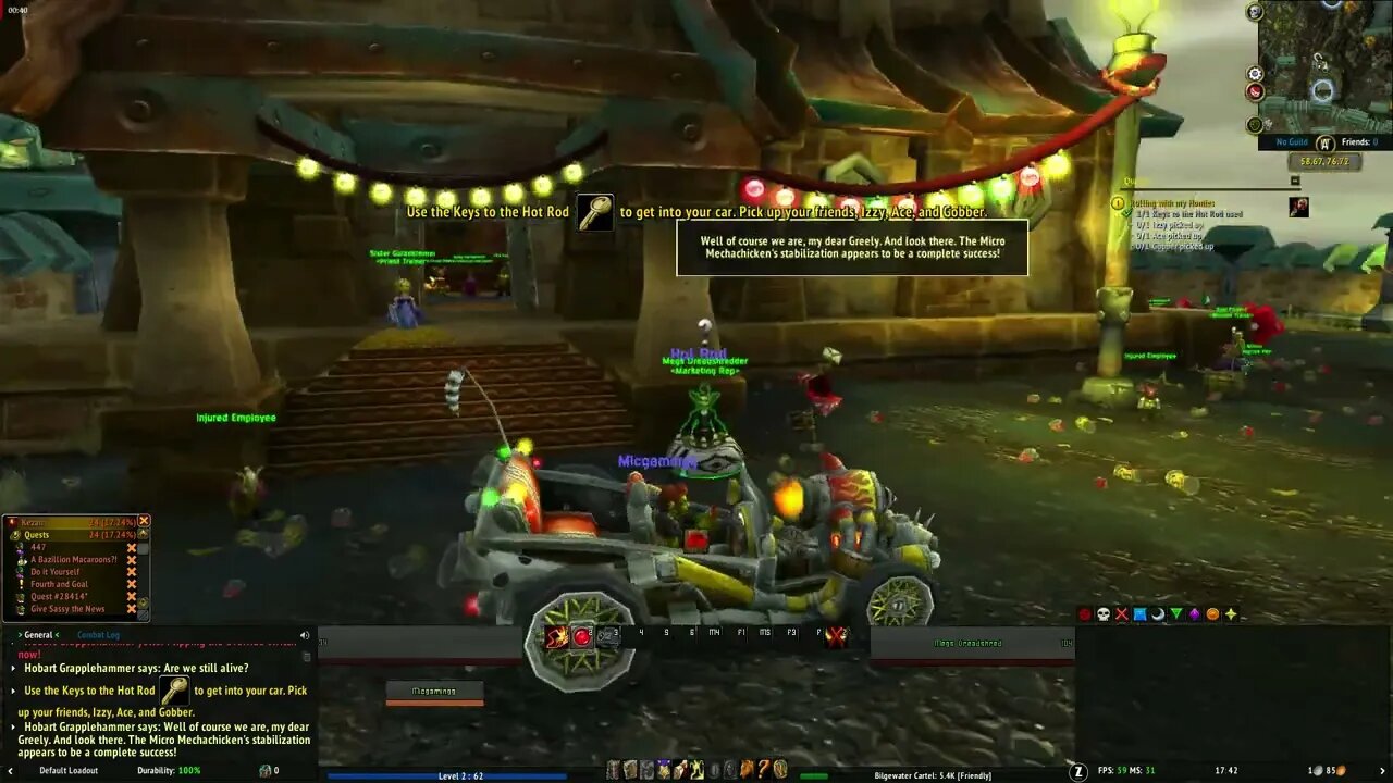 World of Warcraft Cataclysm Rolling With My Homies