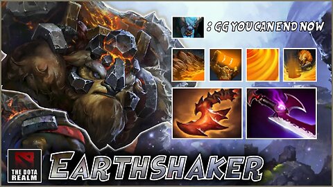 The Art of Earthshaker - Epic Dota 2 Gameplay