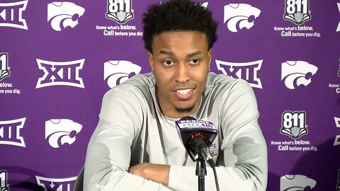 Kansas State Basketball | Kamau Stokes press conference before Kansas | February 4, 2019