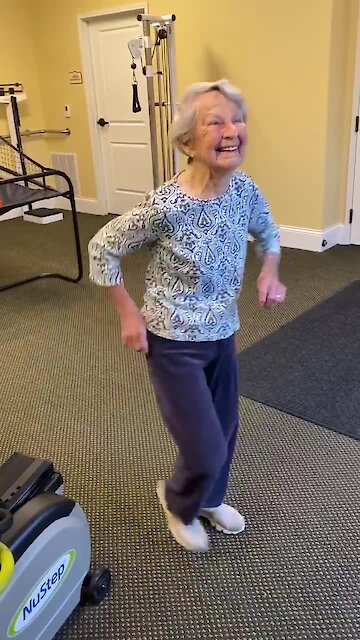 When they say they ‘celebrate life’ at this assisted living facility, boy do they mean it!