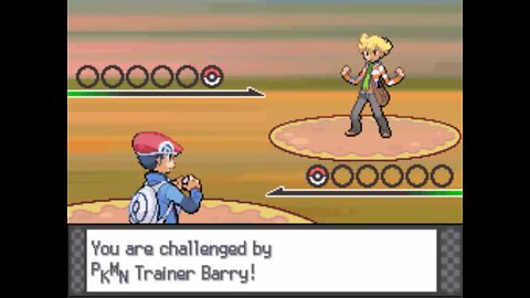 Pokemon Platinum - Rival 1st Battle: Barry