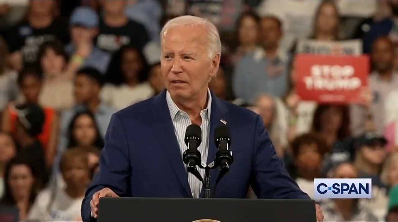 Biden Claims Trump Is A One Man Crime Wave