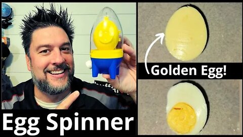 💛🥚Yellow Hard Boiled Egg🥚💛 How to make scrambled eggs inside the shell. Golden Hard Boiled Egg [443]